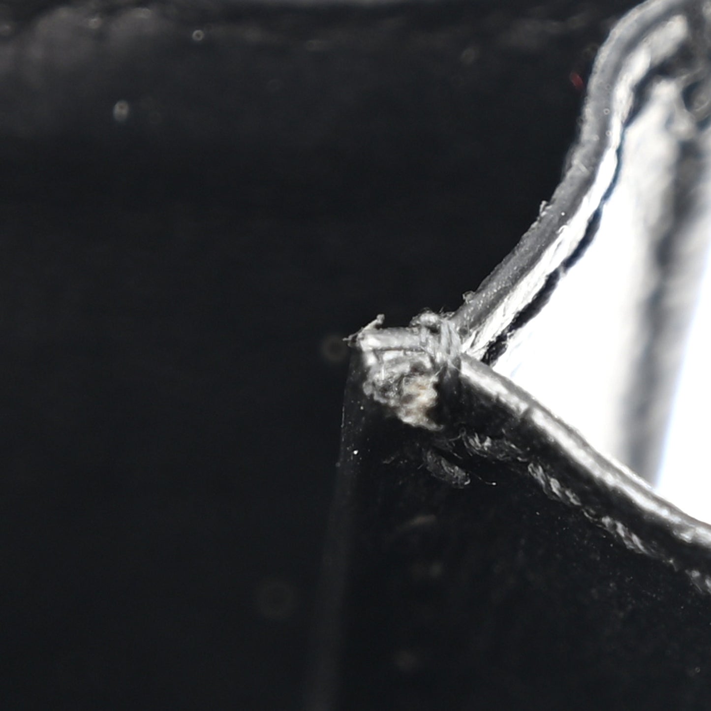 SAINT LAURENT Grain De Poudre Matelasse Chevron Monogram Fragments Zippered Card Case Black