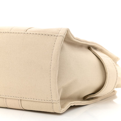 Marc Jacobs Cotton Canvas Medium The Traveler Tote Bag Beige 11 of 15