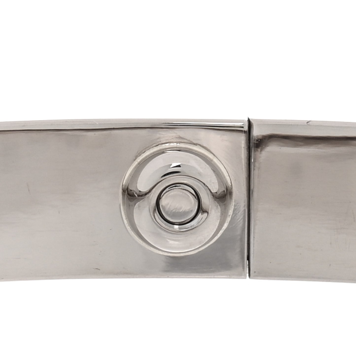 18K White Gold LOVE Bracelet 17