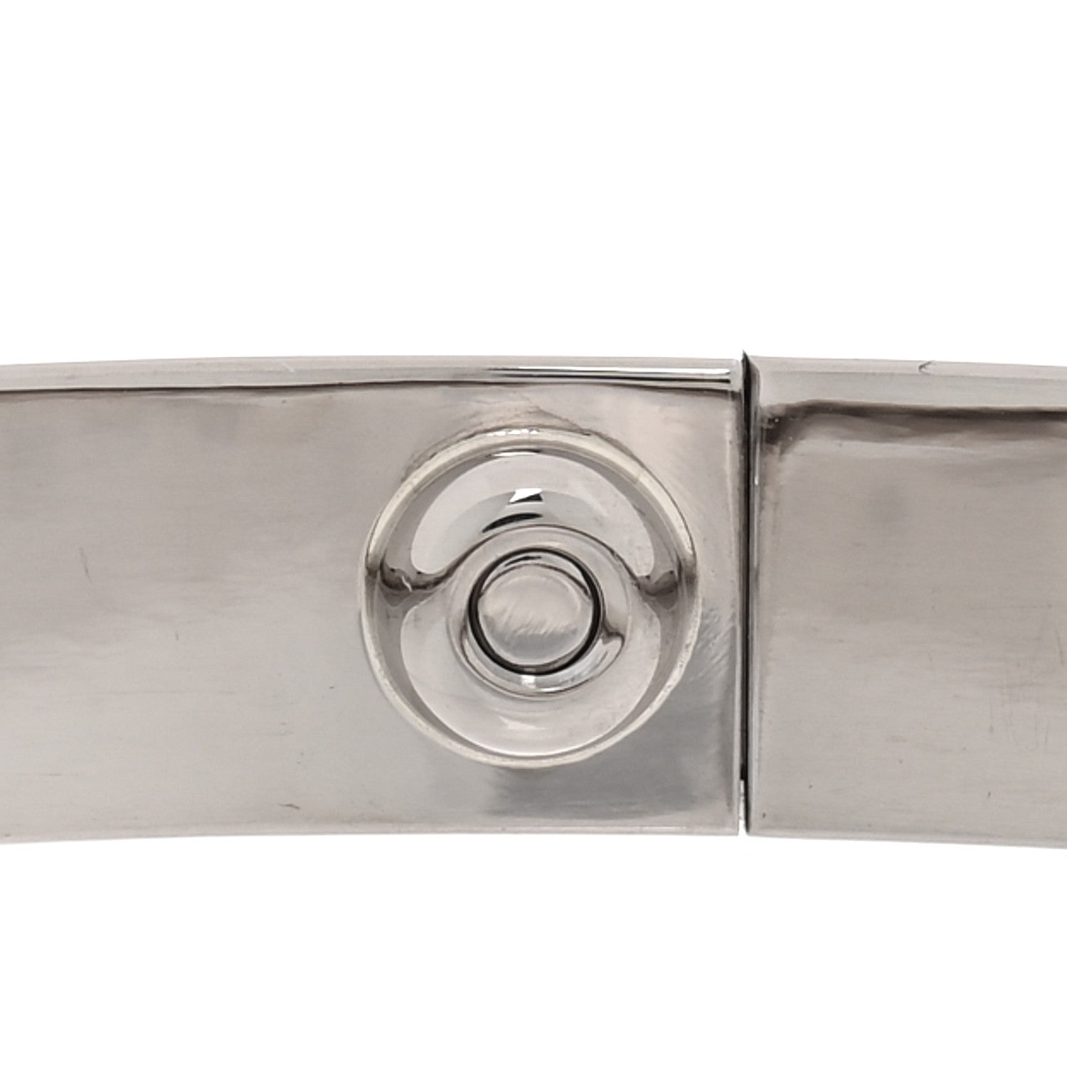 Cartier 18K White Gold LOVE Bracelet 17 5 of 6