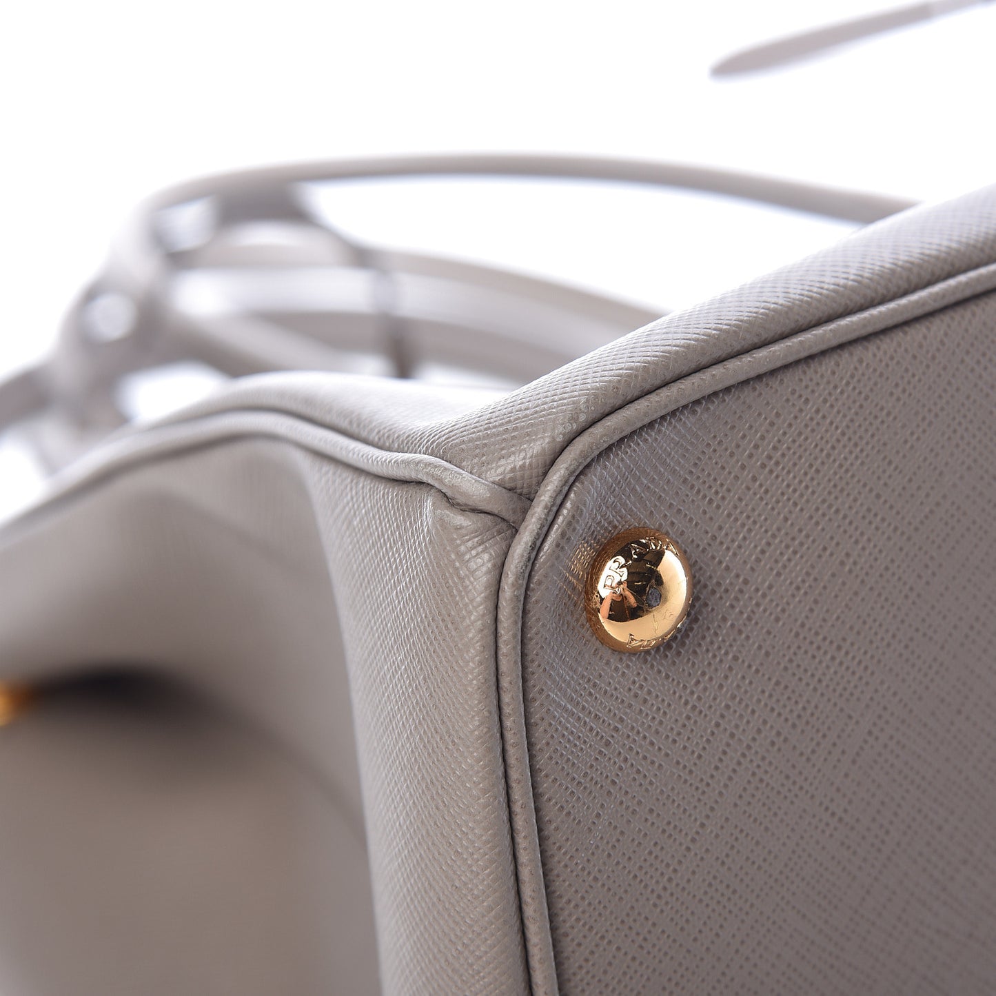 Saffiano Large Galleria Double Zip Tote Argilla