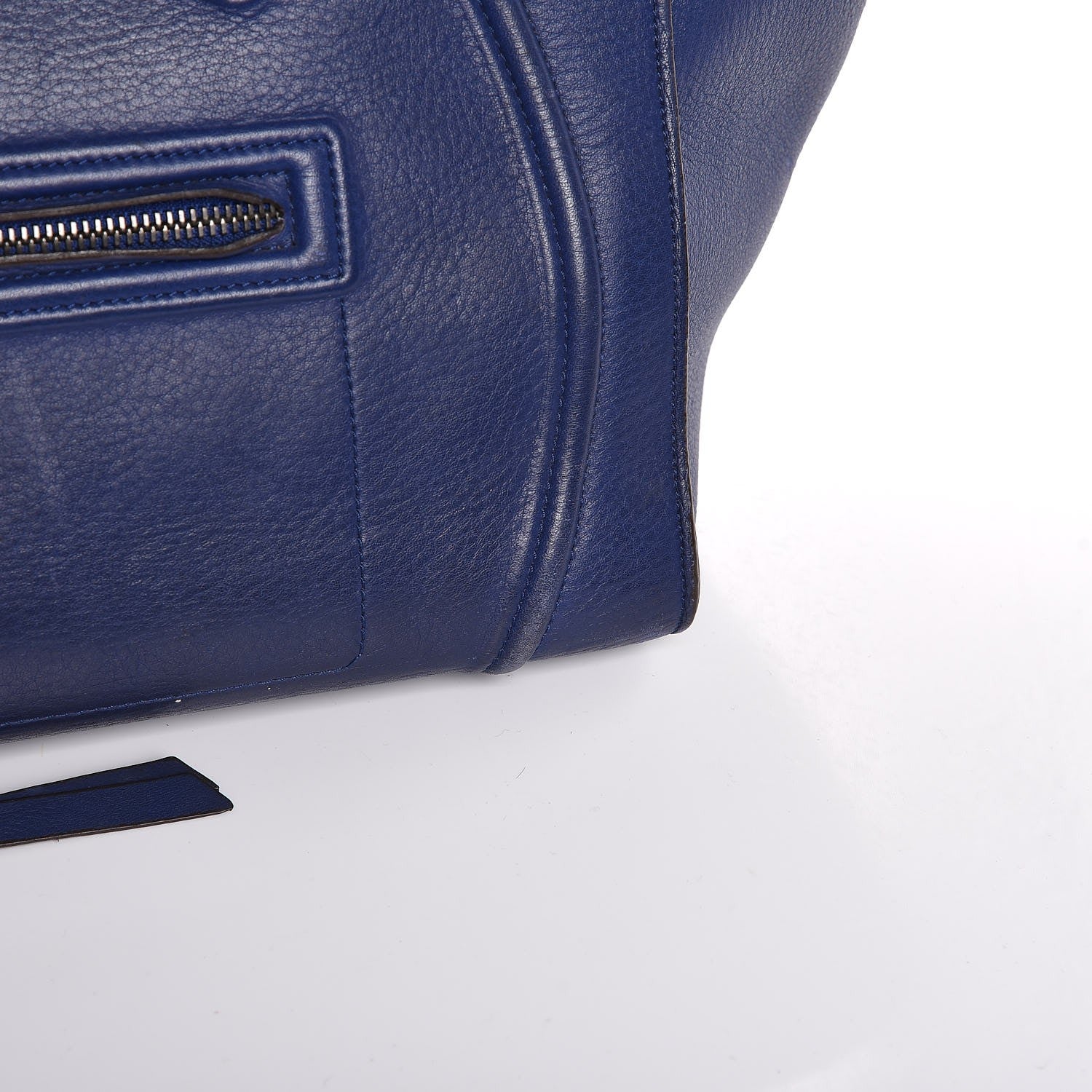 Celine Supple Calfskin Medium Phantom Luggage Indigo 24 of 24