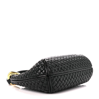 Bottega Veneta Nappa Intrecciato Small Clicker Shoulder Bag Black 4 of 11