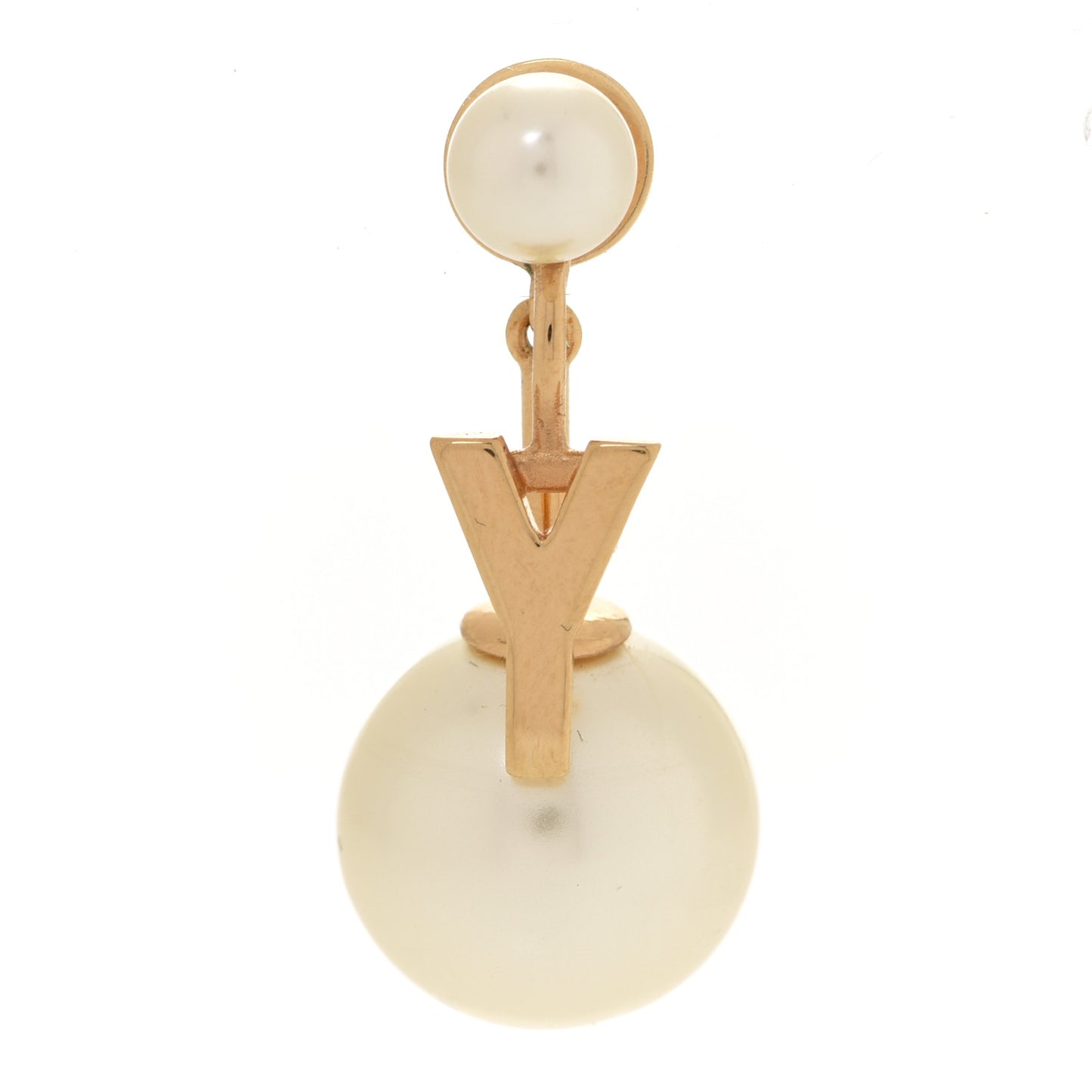 Pearl My ABCDior Y Tribale Earring Gold