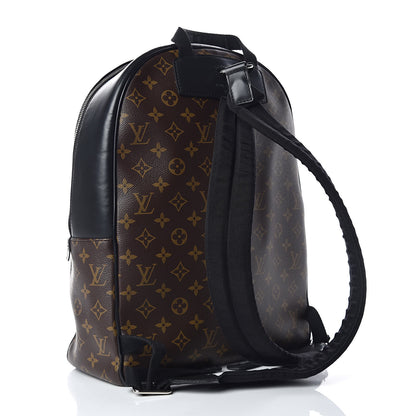 Louis Vuitton Monogram Macassar Josh Backpack 3 of 13