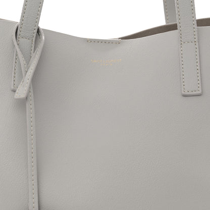 Saint Laurent Calfskin Large Shopping Tote Granite 9 of 16