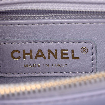 Chanel Caviar Quilted Small Coco Handle Flap Light Purple 7 of 15