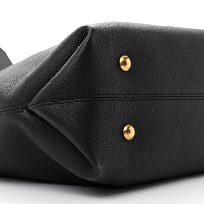 Louis Vuitton Grained Calfskin Low Key Cabas MM Black 10 of 12