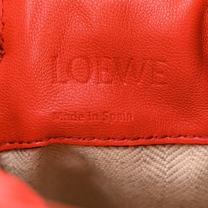 Loewe Calfskin Mini Flamenco Knot Crossbody Bag Scarlet 6 of 10