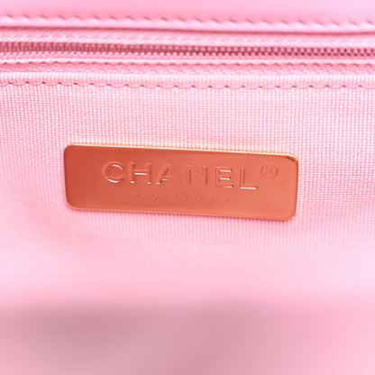 Chanel Lambskin Quilted Medium Chanel 19 Flap Pink 6 of 11