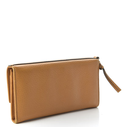 Gucci Pebbled Calfskin Bree Continental Wallet Yellow 3 of 10