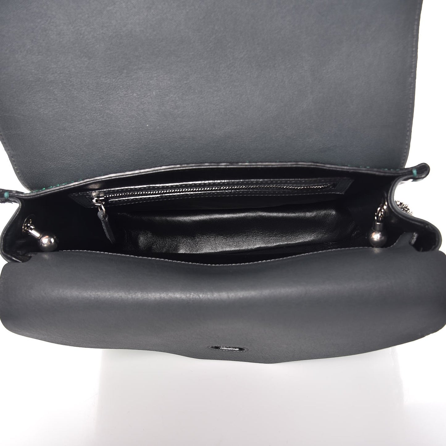 Python Sally Flap Bag Green