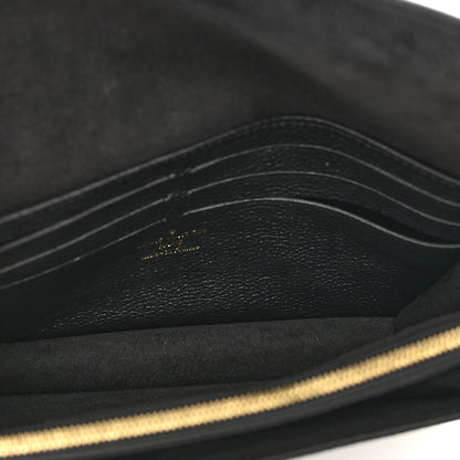 Louis Vuitton Empreinte Vavin Chain Wallet Black 6 of 9