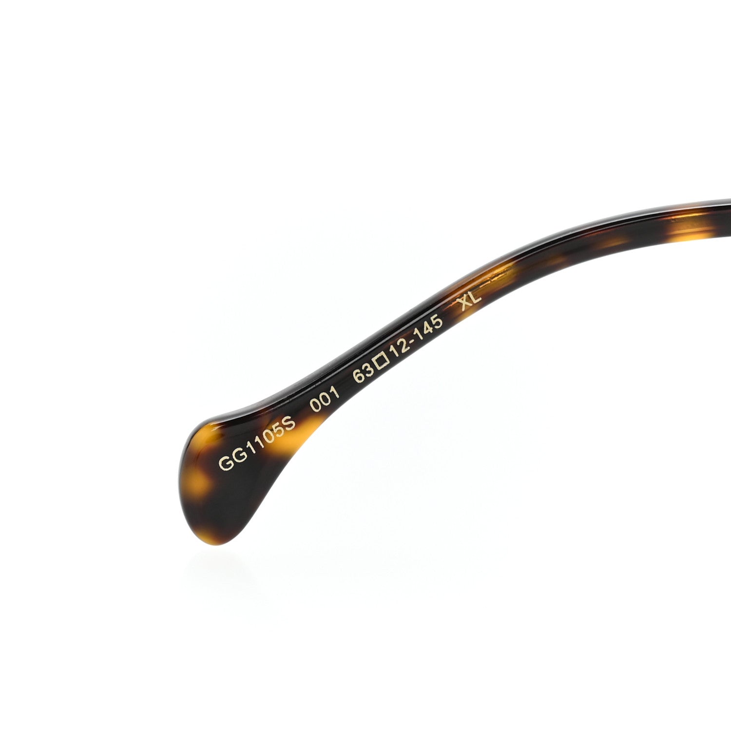 Gucci Navigator Sunglasses GG1105S Black 5 of 9