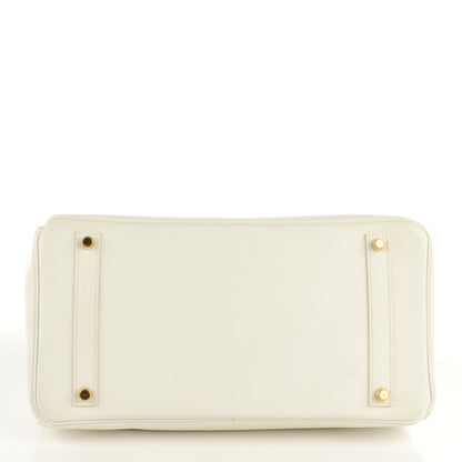 Hermes Gulliver Birkin 35 White 12 of 16