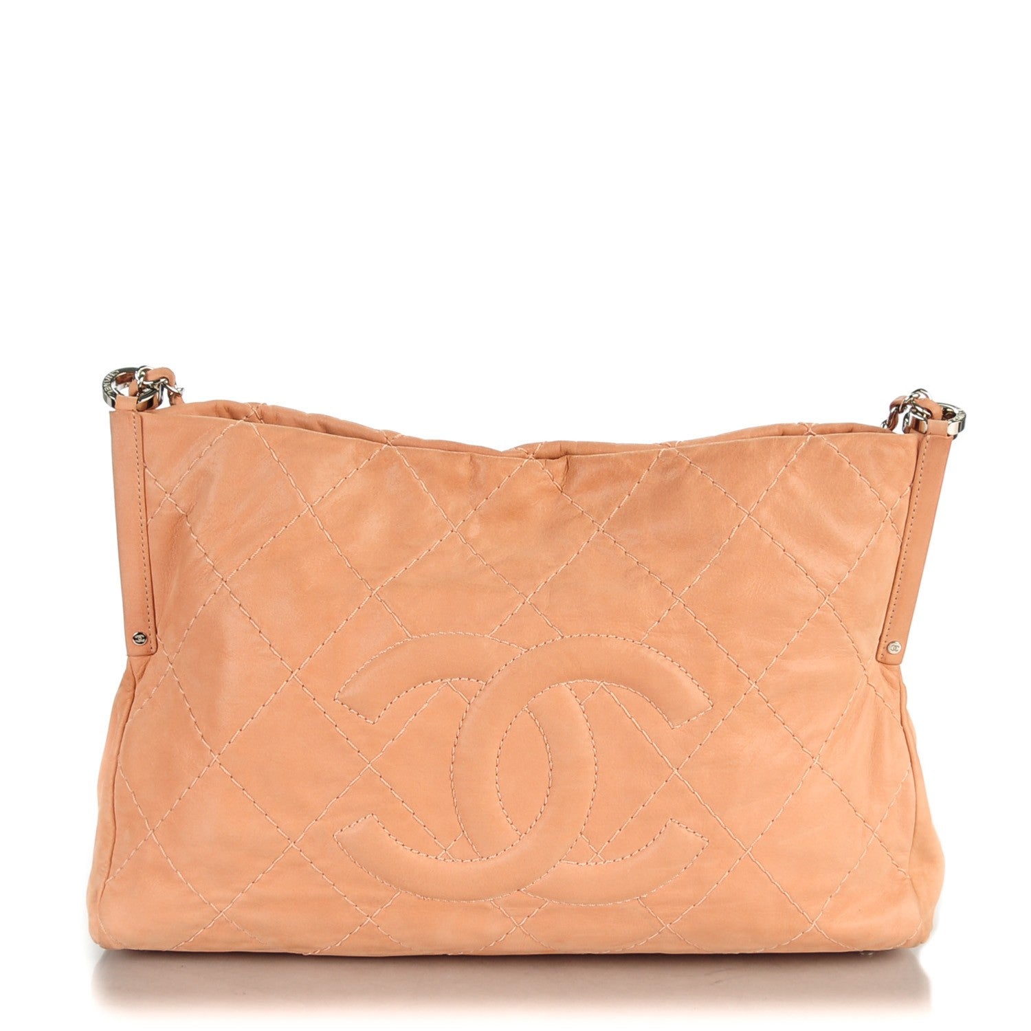 Chanel Iridescent Calfskin Small Sea Hit Tote Pink 139329 – FASHIONPHILE