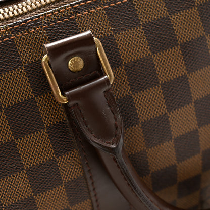 Louis Vuitton Damier Ebene Keepall Bandouliere 55 10 of 13