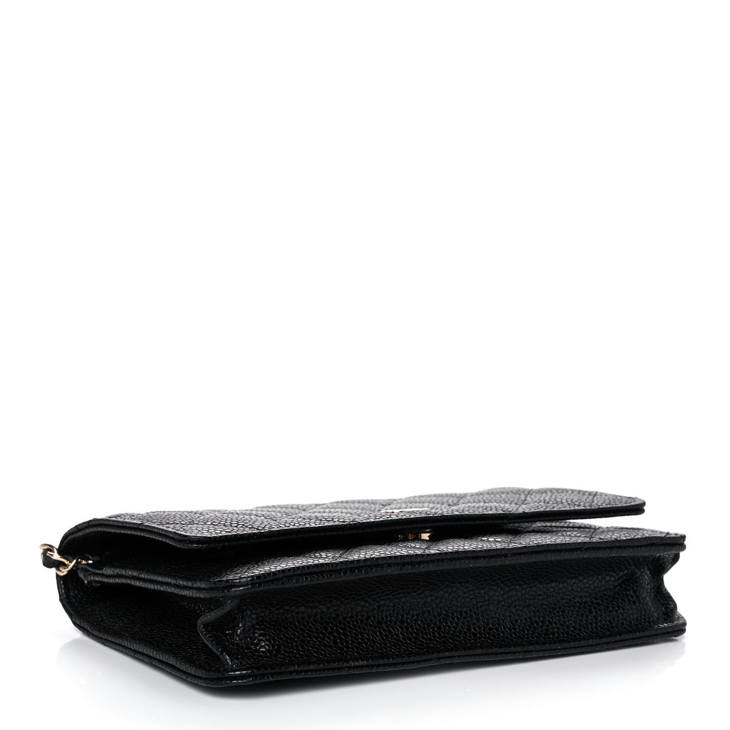 Chanel Caviar Quilted Wallet On Chain WOC Black 4 of 11