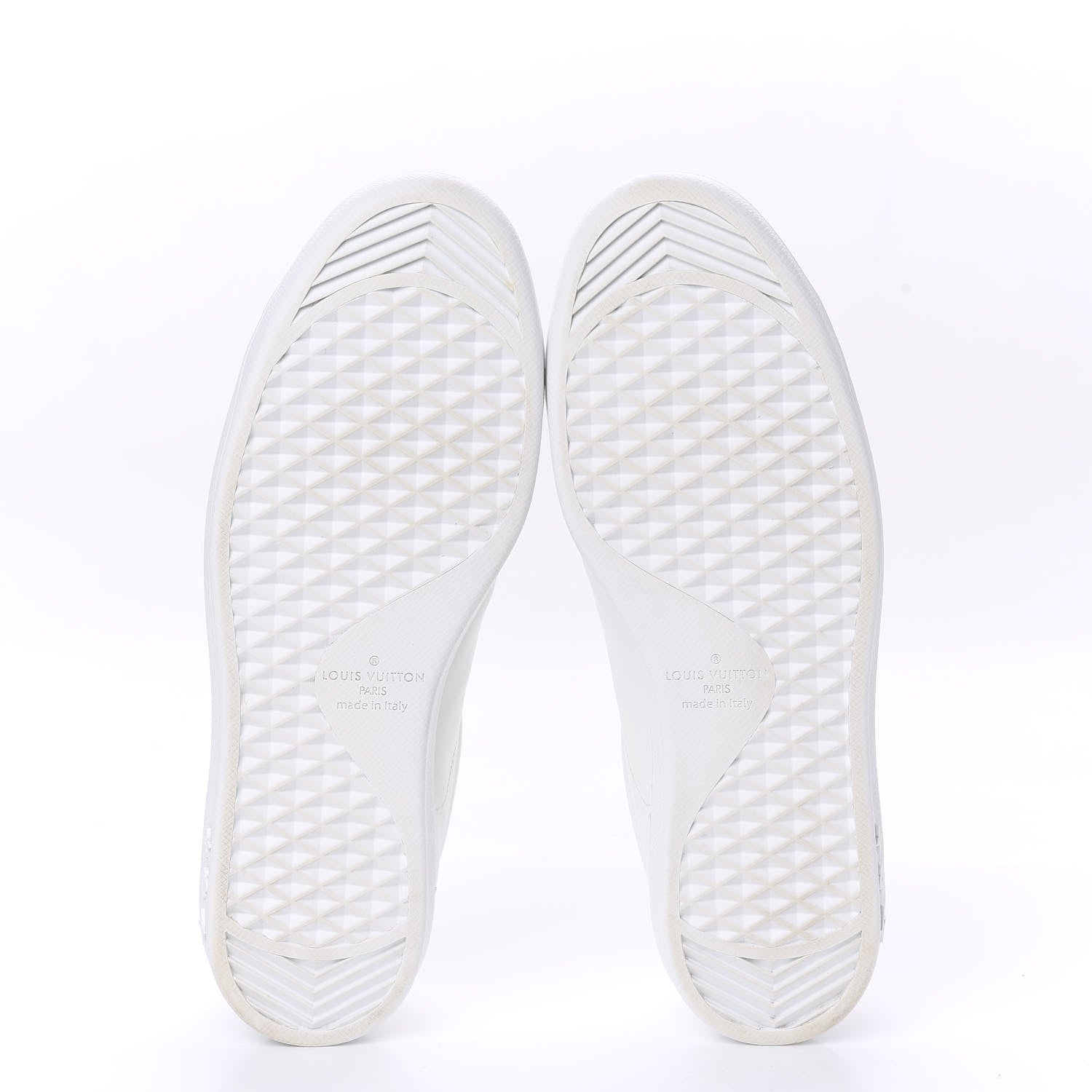 Louis Vuitton Calfskin Luxembourg Sneakers 9 White Red Blue 5 of 9