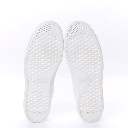 Louis Vuitton Calfskin Luxembourg Sneakers 9 White Red Blue 5 of 9