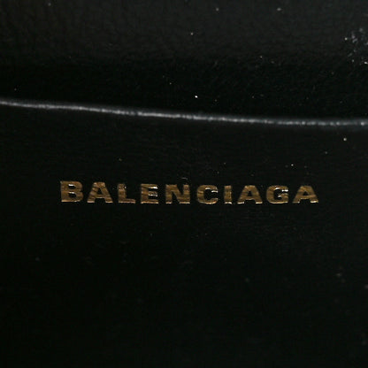 Balenciaga Metallic Calfskin Crocodile Embossed Hourglass Top Handle Bag Mini Gold 6 of 12