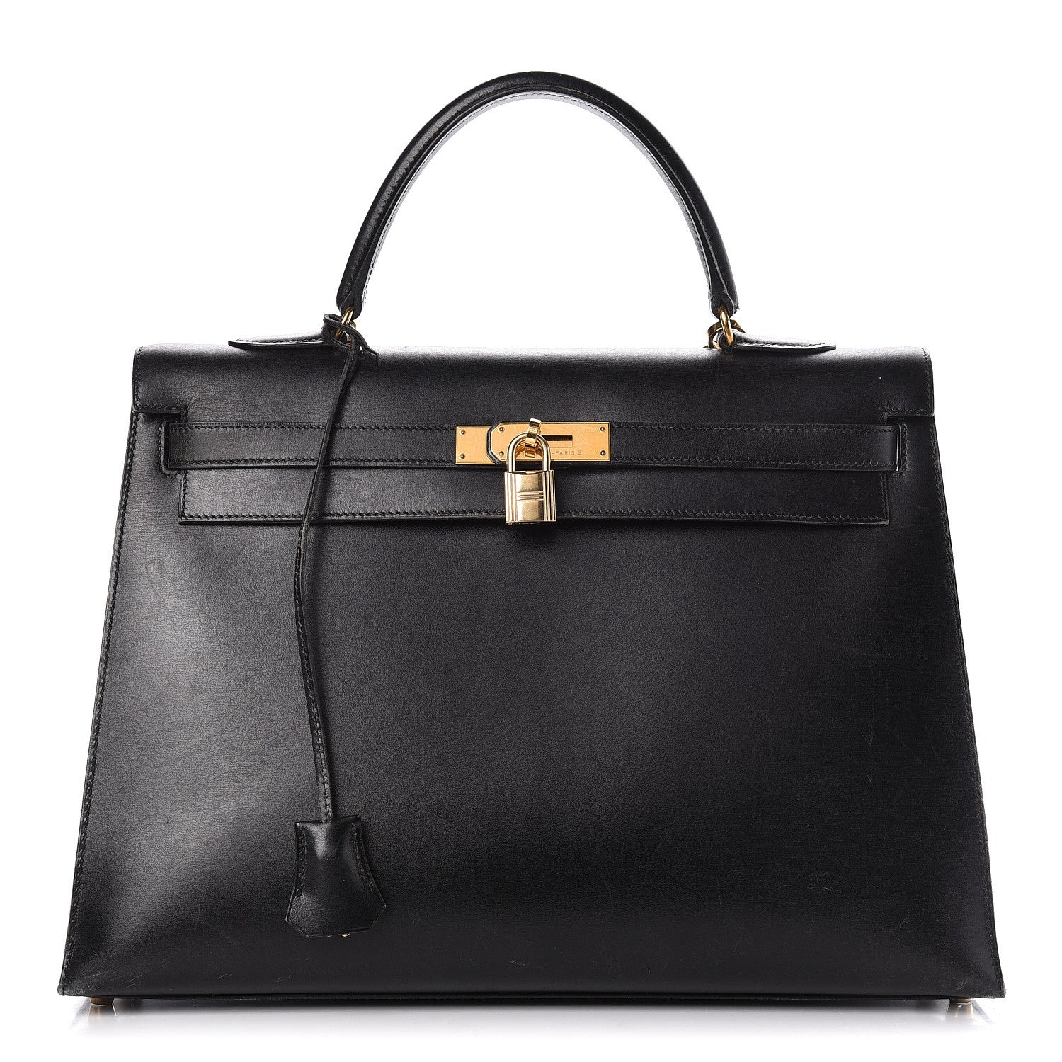 Hermes Box Kelly Sellier 35 Black 1 of 53
