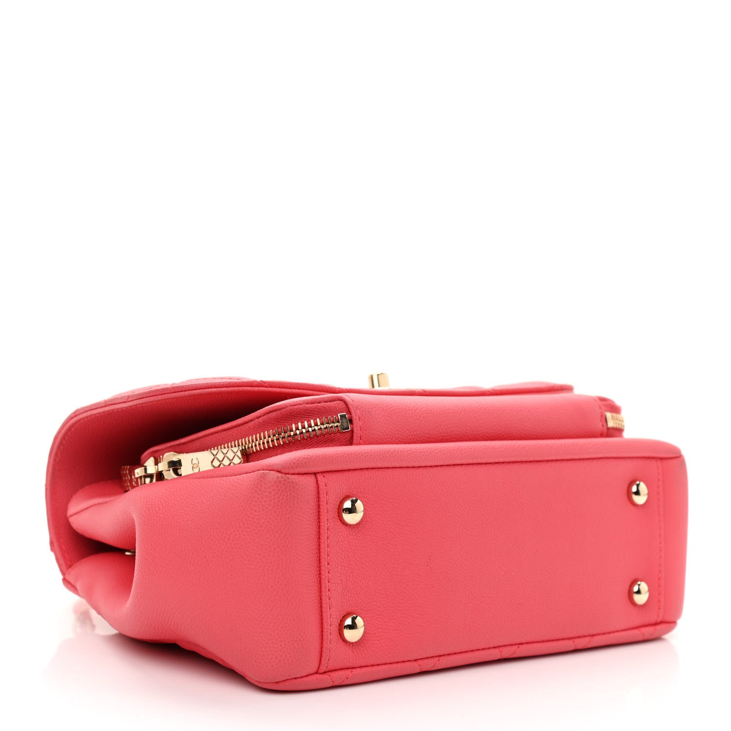 Chanel Caviar Quilted Small Business Affinity Flap Pink 4 of 10