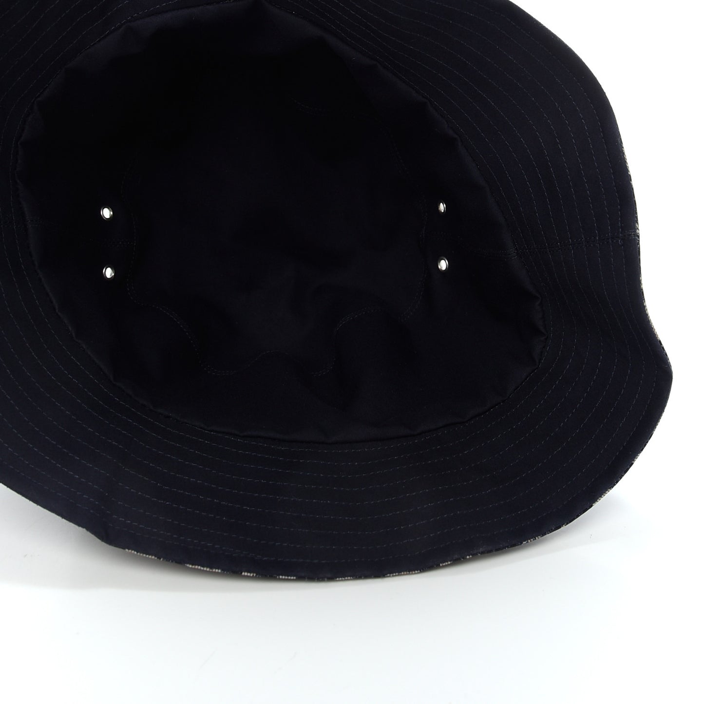 Oblique Reversible Teddy-D Brim Bucket Hat 57 Blue