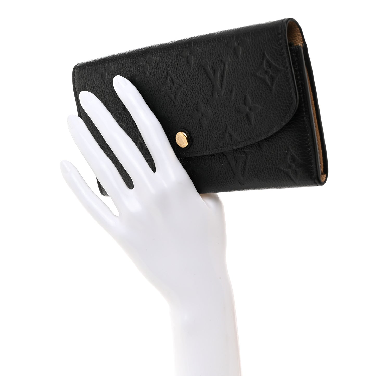 LOUIS VUITTON Empreinte Emilie Wallet Black Dune