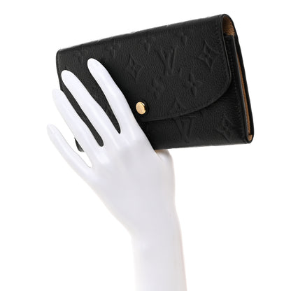 Louis Vuitton LOUIS VUITTON Empreinte Emilie Wallet Black Dune 2 of 6