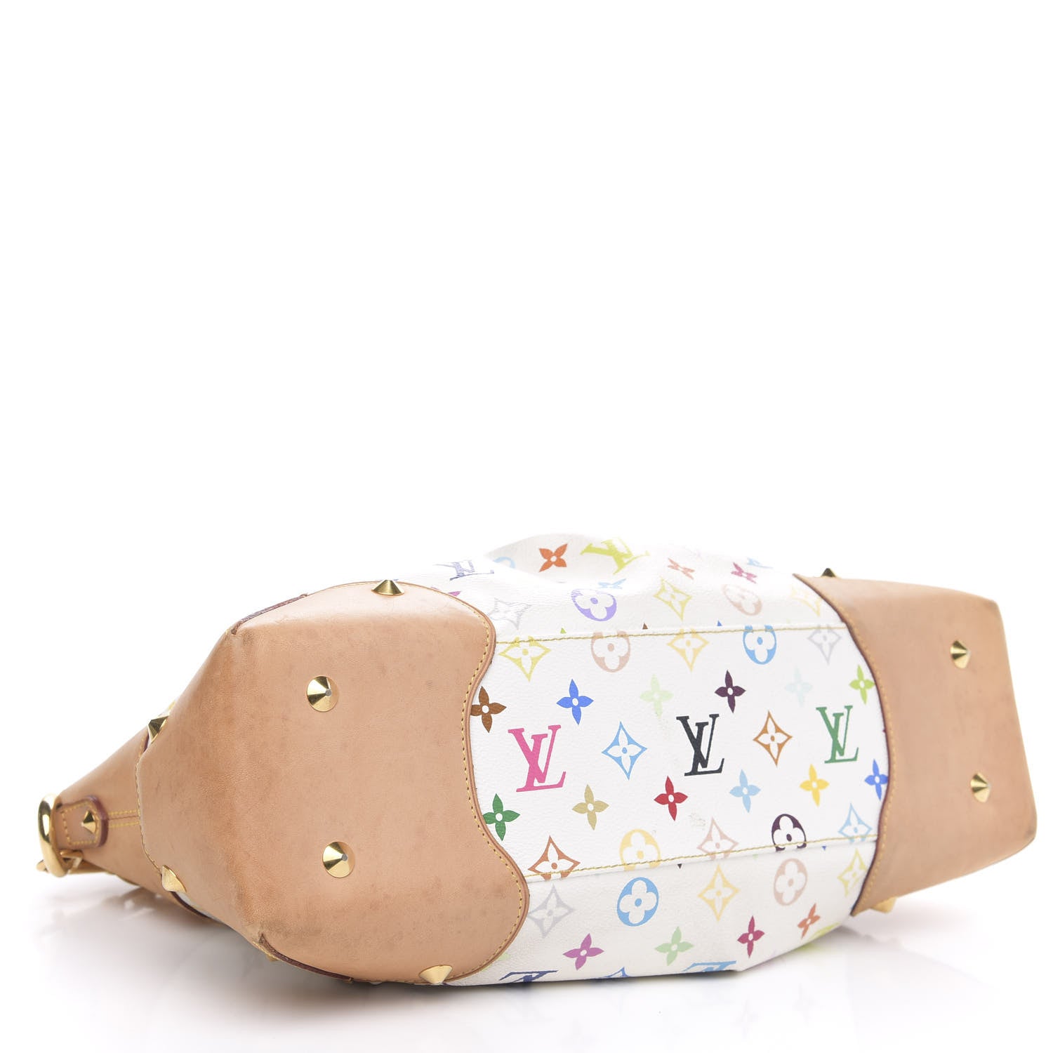 Louis Vuitton Monogram Multicolor Judy GM White 4 of 15