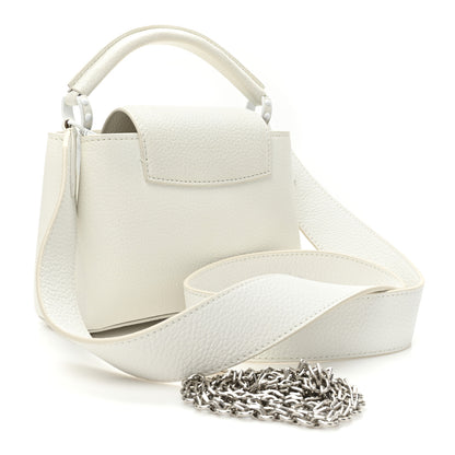 Louis Vuitton Taurillon Mini Capucines Monochrome White 3 of 10