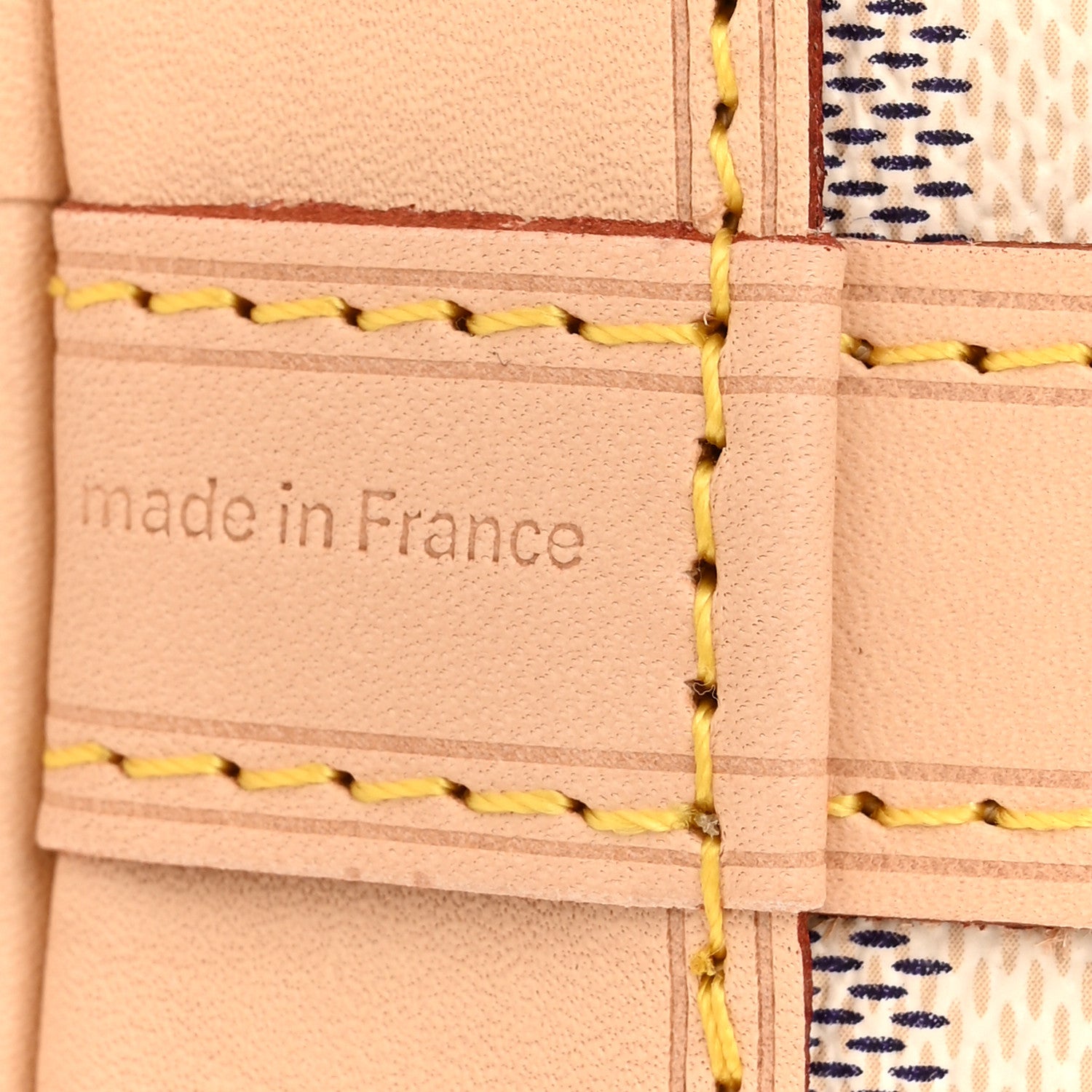Louis Vuitton Damier Azur Noe BB 7 of 10