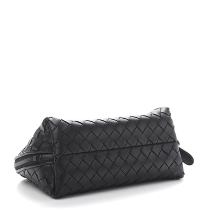 Bottega Veneta Nappa Intrecciato Cosmetic Case Black 4 of 10
