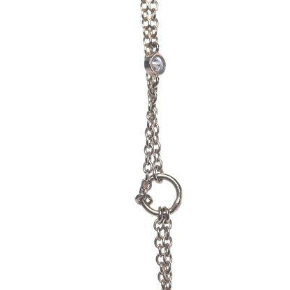 Christian Dior Crystal Pearl Shiny-D Tribal Long Necklace Gold 7 of 8