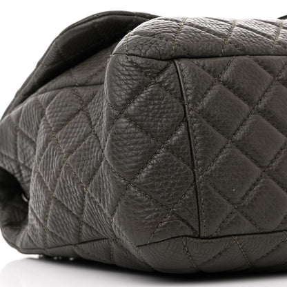 Chanel Quilted XXL Travel Flap Bag Khaki 9 of 11