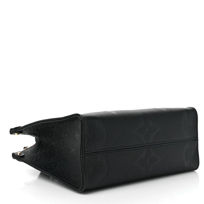 Louis Vuitton Empreinte Monogram Giant Onthego PM Black 4 of 9