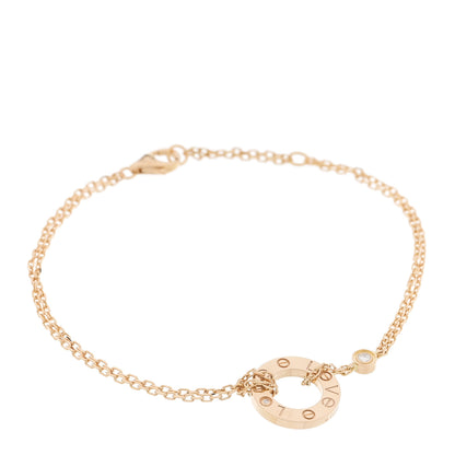 Cartier 18K Yellow Gold Diamond Love Bracelet 1 of 5
