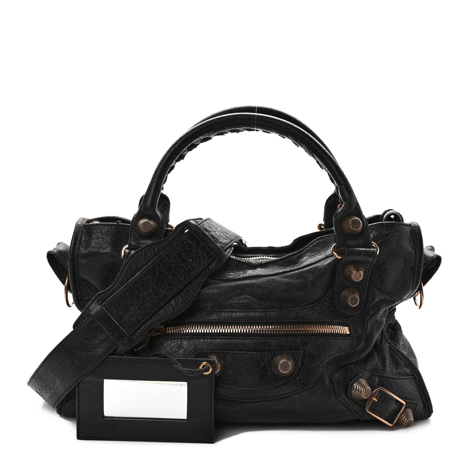 Balenciaga Agneau Giant 21 Rose Gold Hardware City Black 1 of 13