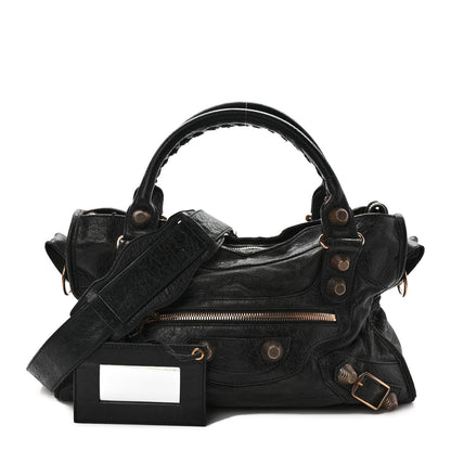 Balenciaga Agneau Giant 21 Rose Gold Hardware City Black 1 of 13