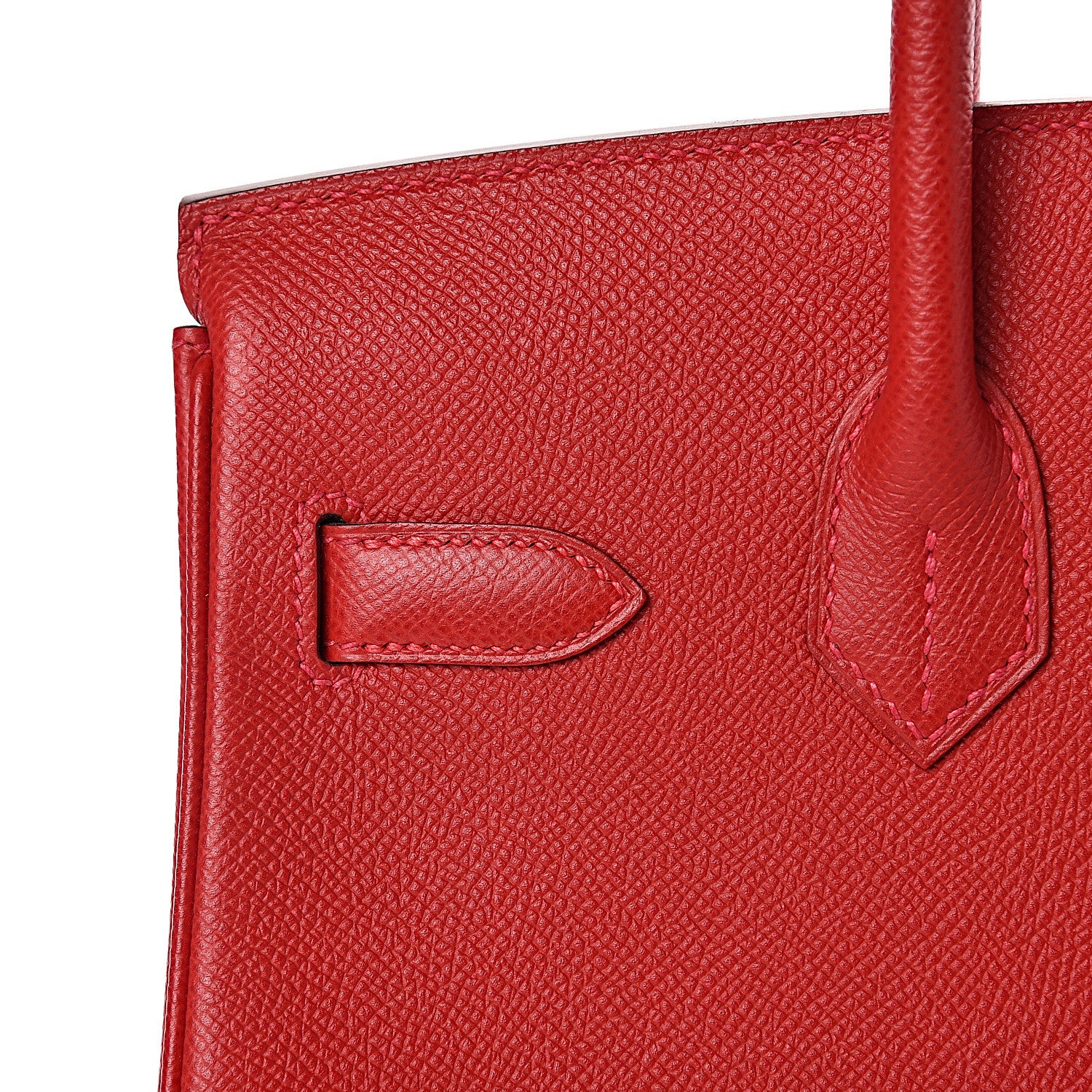 Hermes Epsom Birkin 30 Rouge Casaque 31 of 49