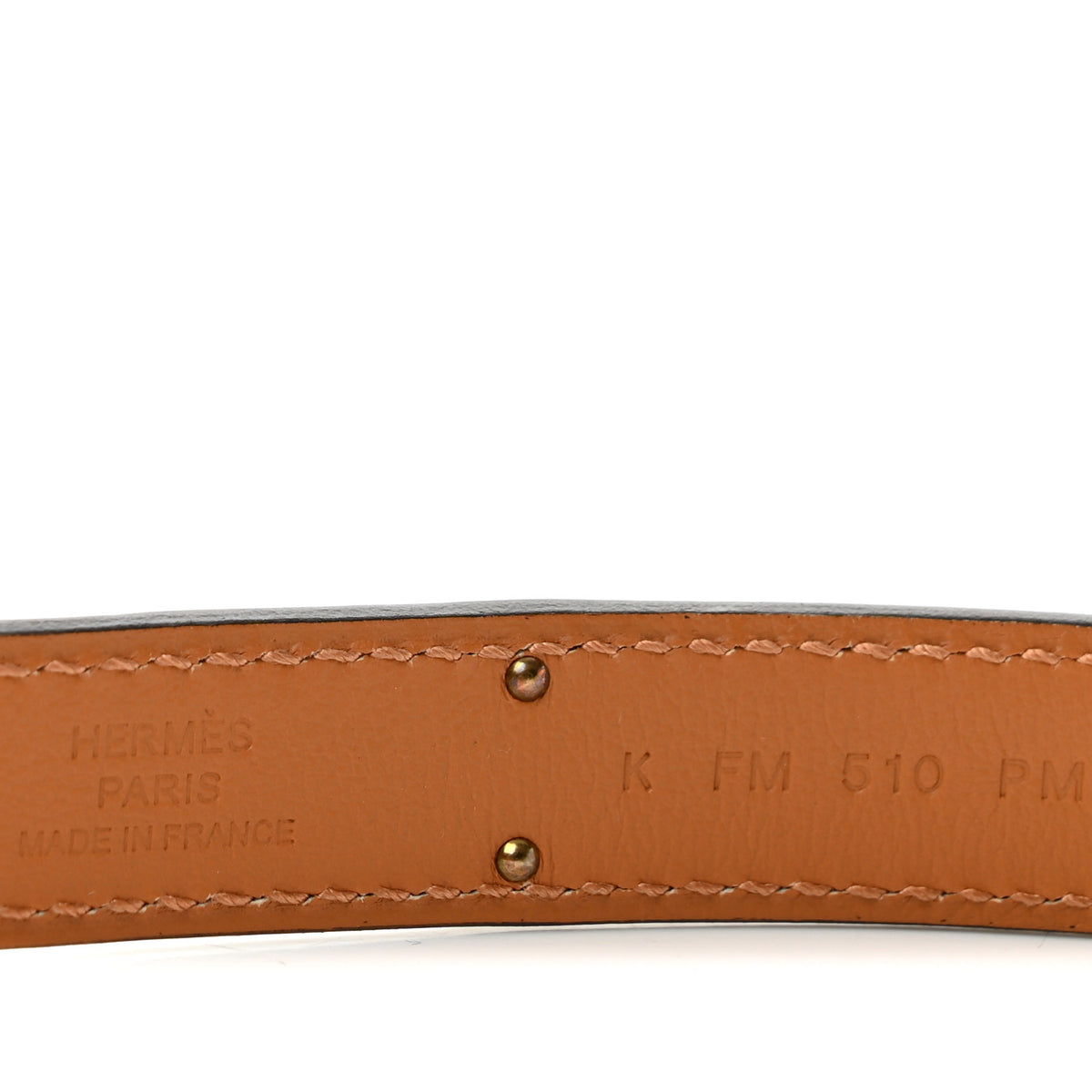 Hermes Epsom Kelly Belt Black 3 of 4