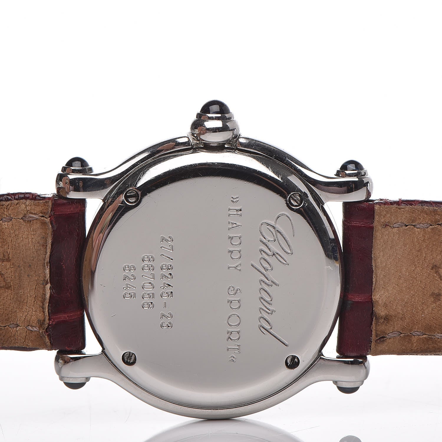 Chopard Stainless Steel Alligator 5 Diamond 26mm Happy Sport Quartz Watch 5 of 11