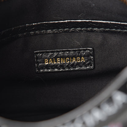 Balenciaga Agneau Graffiti Classic Hardware Nano City Black Multicolor 5 of 9