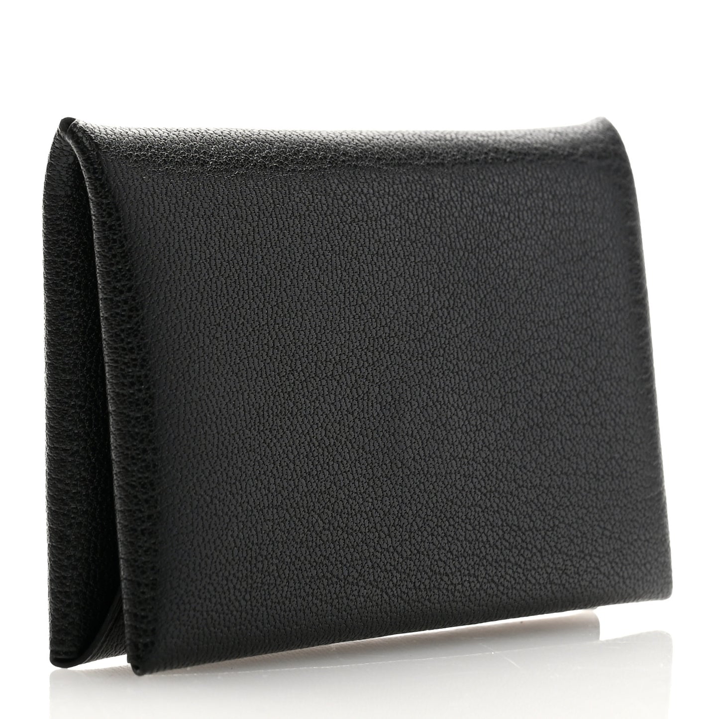 Chevre Mysore Calvi Card Case Black