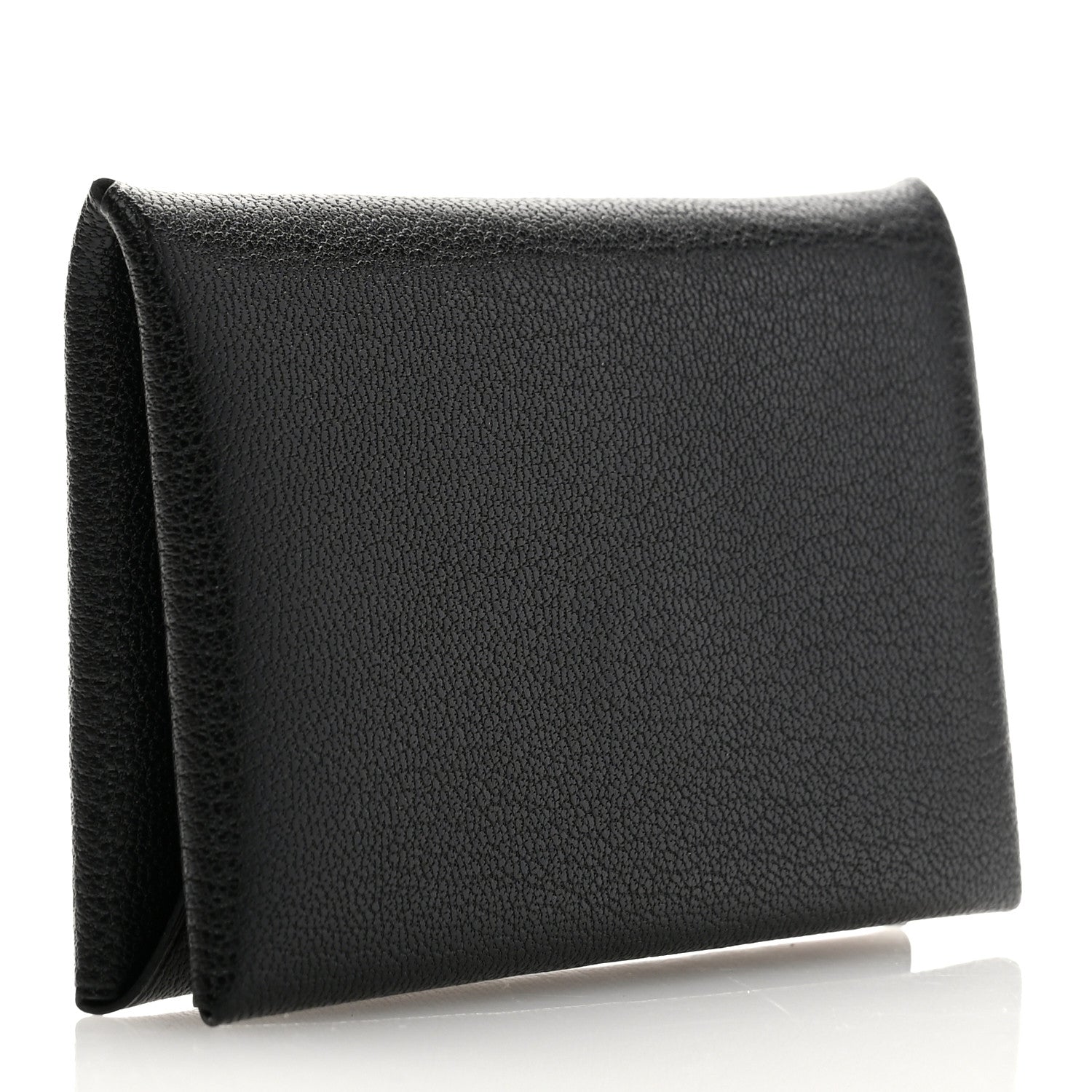 Hermes Chevre Mysore Calvi Card Case Black 3 of 8