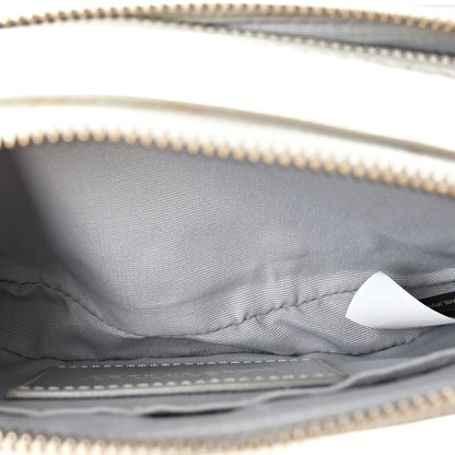 Marc Jacobs Metallic Saffiano Small Snapshot Camera Bag Silver 6 of 12
