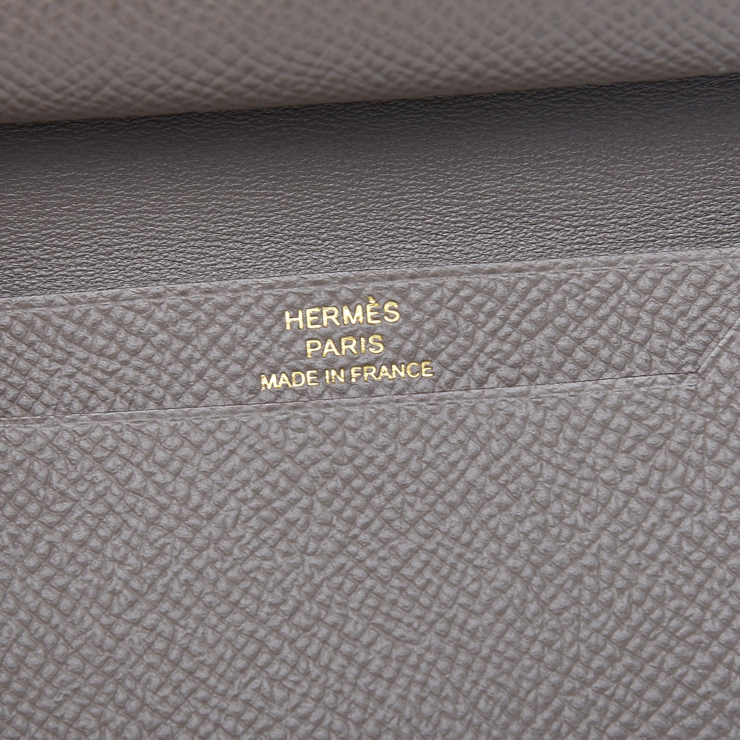 Hermes Epsom Mini Bearn Wallet Etain 5 of 7