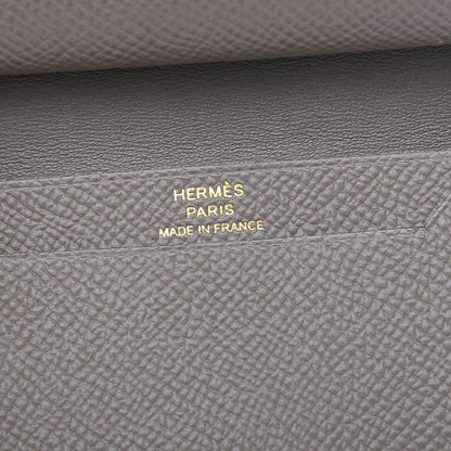 Hermes Epsom Mini Bearn Wallet Etain 5 of 7