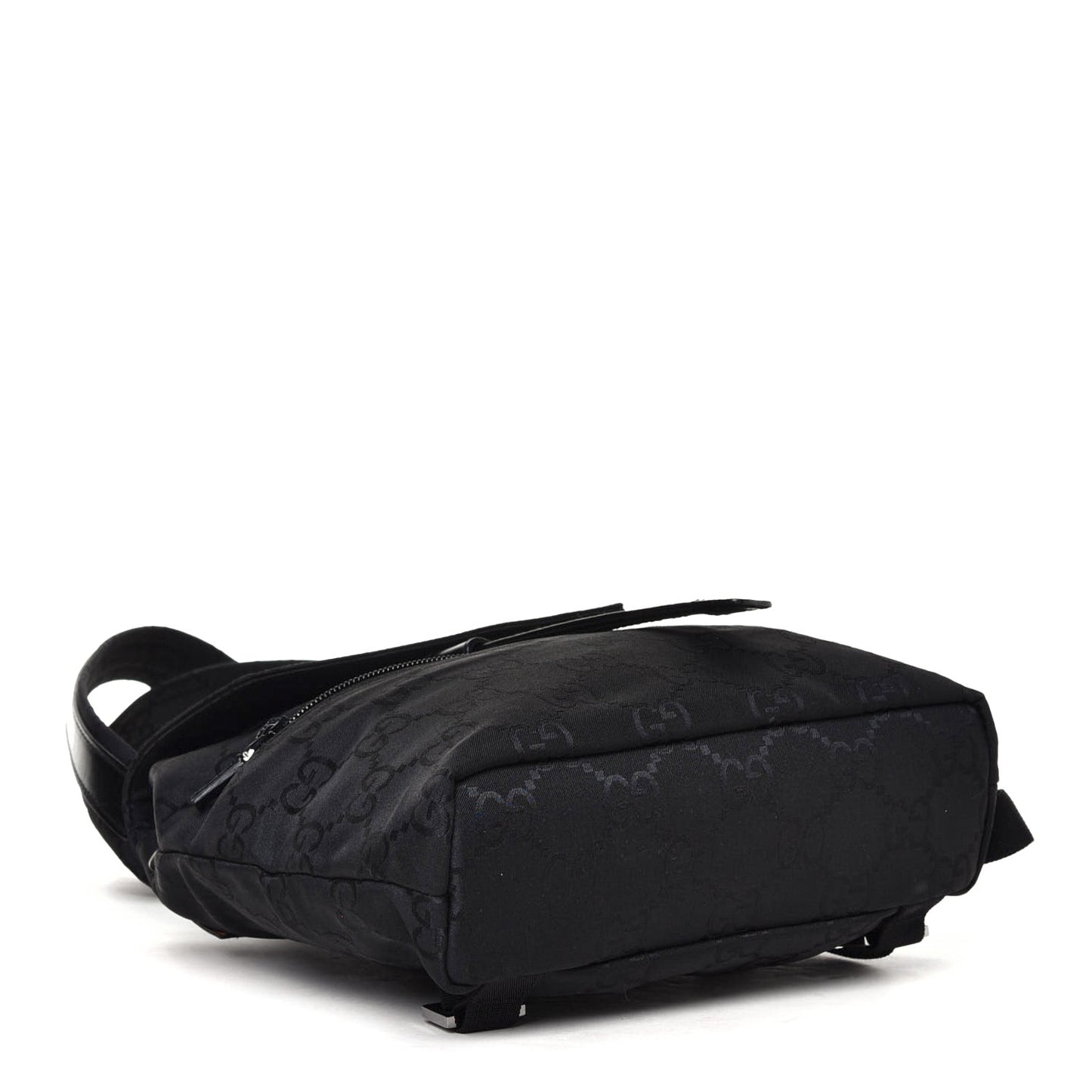 Nylon Monogram Backpack Black